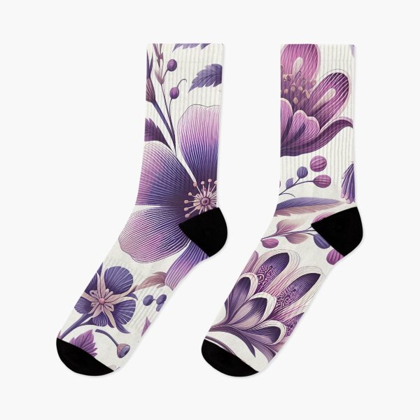 Item preview, Purple Floral Pattern  designed and sold by GraphicsClub.