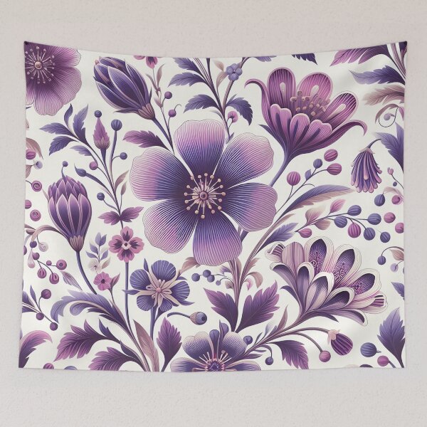 Item preview, Purple Floral Pattern  designed and sold by GraphicsClub.