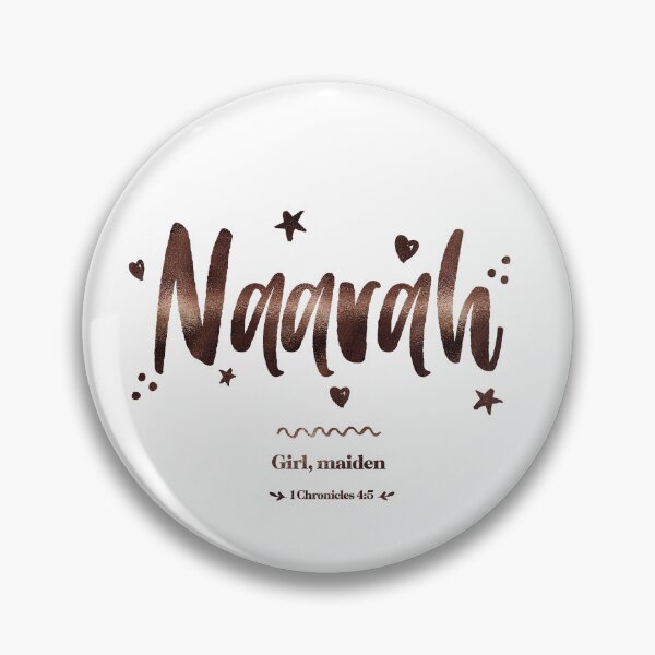 Item preview, Naarah | 1 Chronicles 4 5 | Girl Maiden | Christian Name with Biblical Meaning For Girl | Christian Name Collection designed and sold by Blessed Be Your Name.