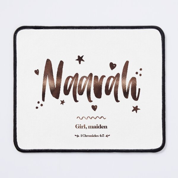 Item preview, Naarah | 1 Chronicles 4 5 | Girl Maiden | Christian Name with Biblical Meaning For Girl | Christian Name Collection designed and sold by Blessed Be Your Name.