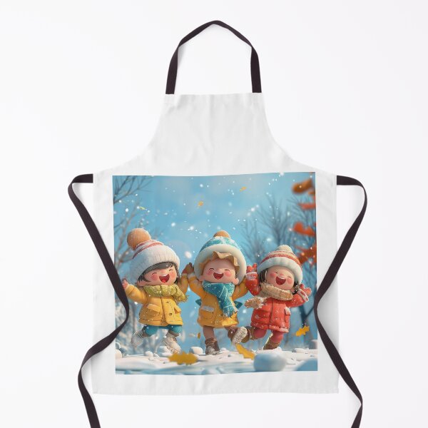 Item preview, Joyful Children Celebrating Winter designed and sold by palmyst.