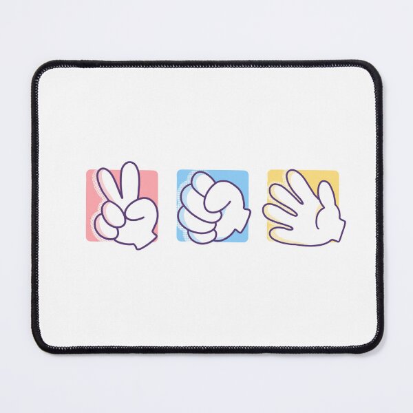 Item preview, Cute kawaii scissors paper rock game T-shirt Graphic designed and sold by Narukuku.