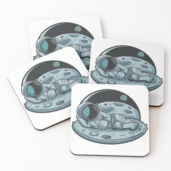 Item preview, Astronout sleeping on the moon designed and sold by dreadsteve.