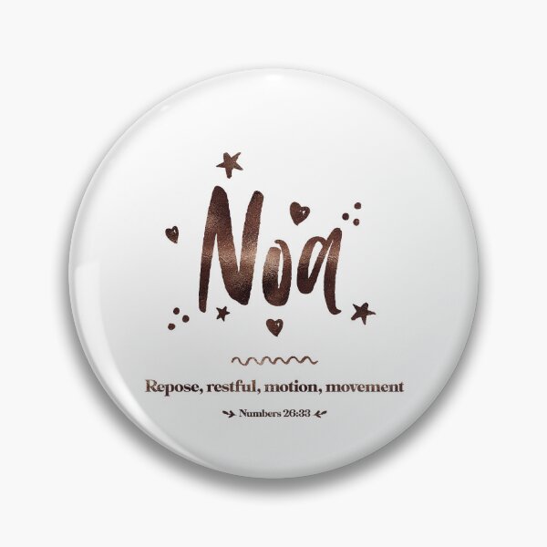 Item preview, Noa | Numbers 26 33 | Repose Restful Motion Movement | Christian Name with Biblical Meaning For Girl | Christian Name Collection designed and sold by Blessed Be Your Name.