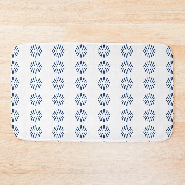 Item preview, Blue line hexagon pattern, simple of art designed and sold by pipikijung.