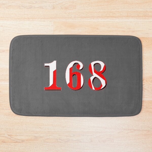 Item preview, number one hundred and sixty eight digit 168 order sequence team member age designed and sold by 4rpixs.