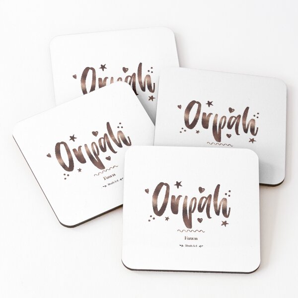 Item preview, Orpah | Ruth 1 4 | Fawn | Christian Name with Biblical Meaning For Girl | Christian Name Collection designed and sold by Blessed Be Your Name.