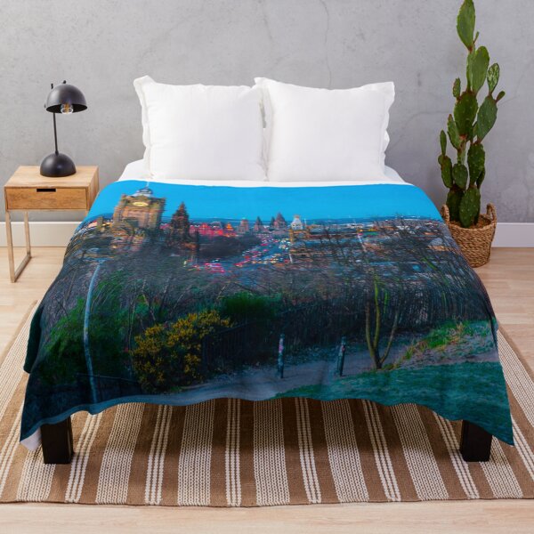 Item preview, Edinburgh Twilight Cityscape designed and sold by Alisonchambers2.