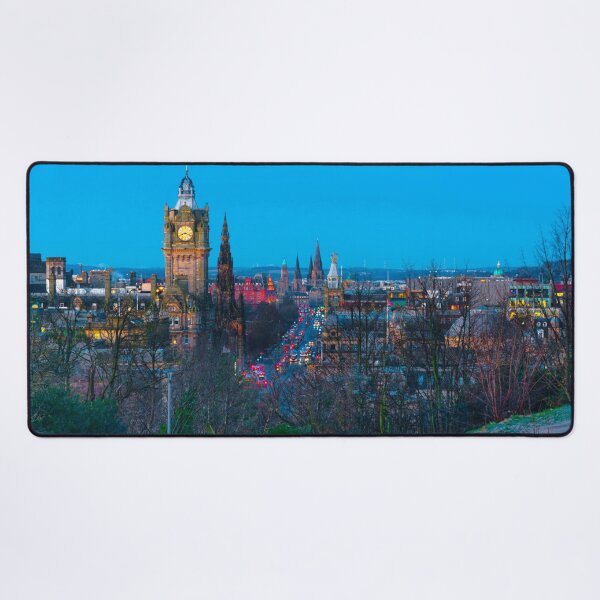 Item preview, Edinburgh Twilight Cityscape designed and sold by Alisonchambers2.