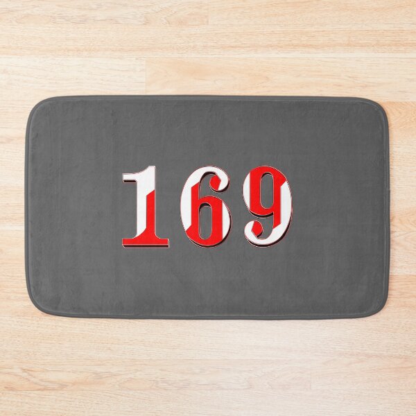 Item preview, number one hundred and sixty nine digit 169 order sequence team member age designed and sold by 4rpixs.