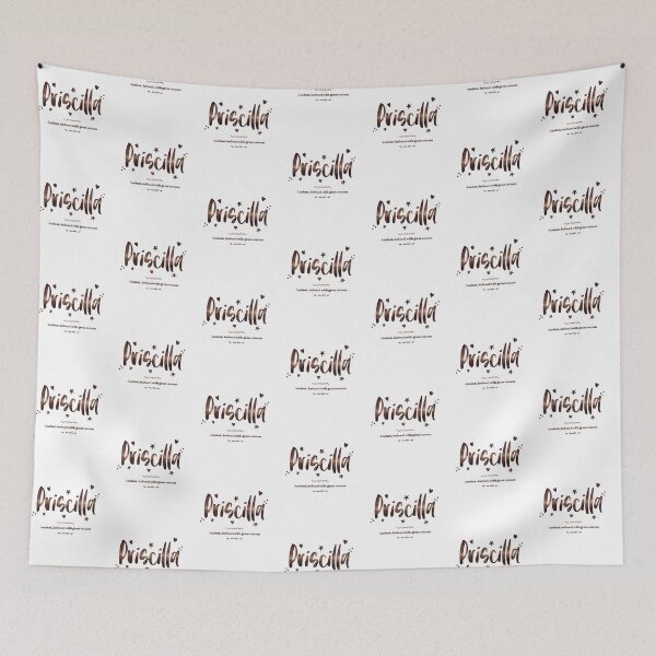 Item preview, Priscilla | Acts 18 2 | Ancient Imbued With Great Esteem | Christian Name with Biblical Meaning For Girl | Christian Name Collection designed and sold by Blessed Be Your Name.