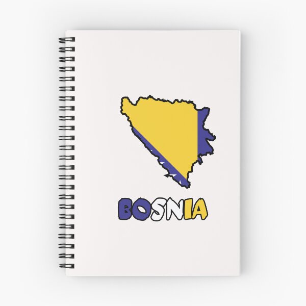 Item preview, Bosnia Flag Map designed and sold by AnimalsDH305.