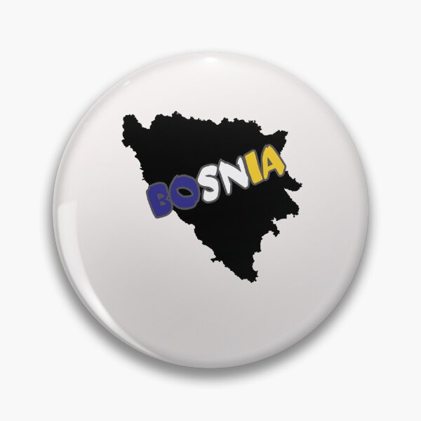 Item preview, Bosnia Flag Map designed and sold by AnimalsDH305.