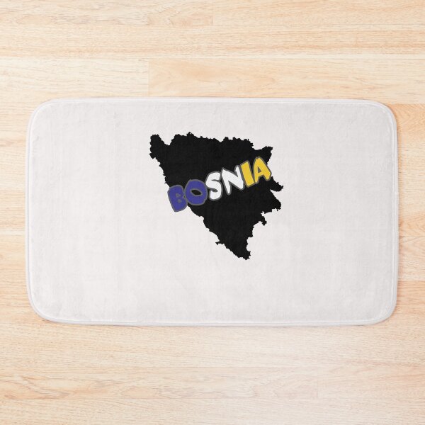 Item preview, Bosnia Flag Map designed and sold by AnimalsDH305.