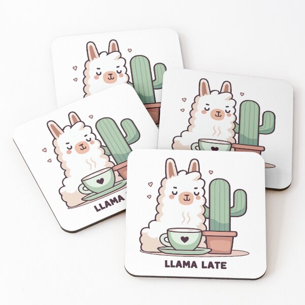 Item preview, Llama latte designed and sold by MythMade.