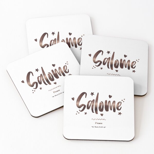 Item preview, Salome | Mark 15 40 | Peace | Christian Name with Biblical Meaning For Girl | Christian Name Collection designed and sold by Blessed Be Your Name.