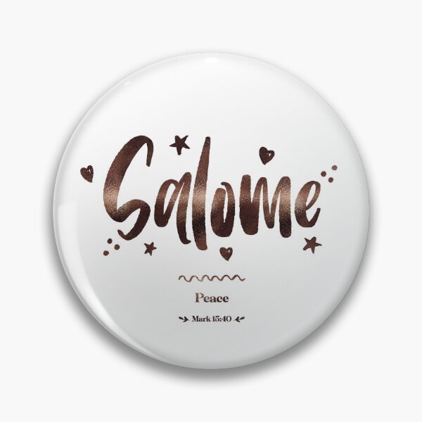 Item preview, Salome | Mark 15 40 | Peace | Christian Name with Biblical Meaning For Girl | Christian Name Collection designed and sold by Blessed Be Your Name.