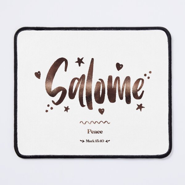 Item preview, Salome | Mark 15 40 | Peace | Christian Name with Biblical Meaning For Girl | Christian Name Collection designed and sold by Blessed Be Your Name.
