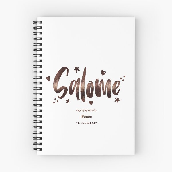 Item preview, Salome | Mark 15 40 | Peace | Christian Name with Biblical Meaning For Girl | Christian Name Collection designed and sold by Blessed Be Your Name.