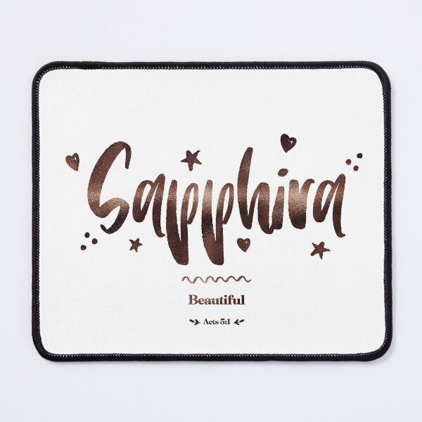 Item preview, Sapphira | Acts 5 1 | Beautiful | Christian Name with Biblical Meaning For Girl | Christian Name Collection designed and sold by Blessed Be Your Name.