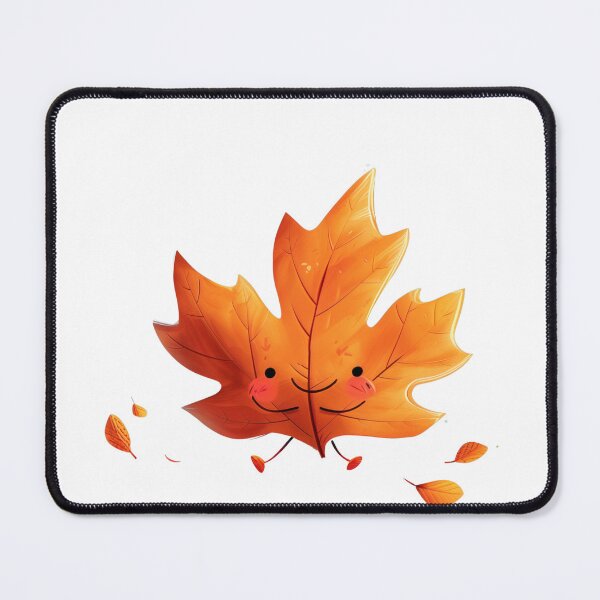 Item preview, Playful Autumn Leaf Character Illustration designed and sold by palmyst.