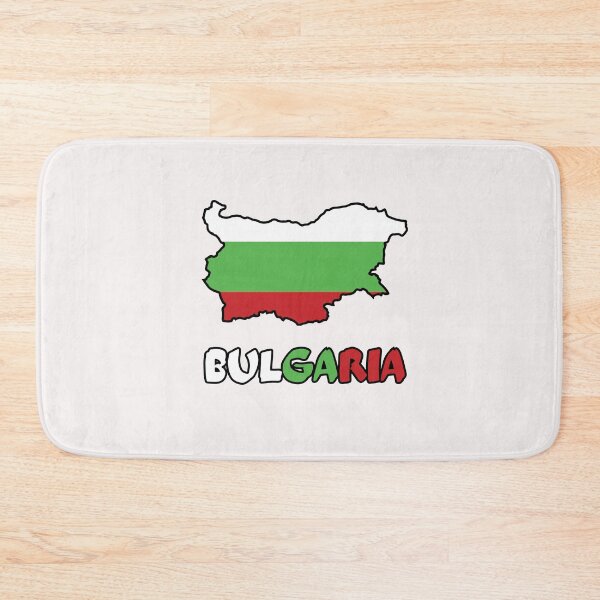 Item preview, Bulgaria Flag Map designed and sold by AnimalsDH305.