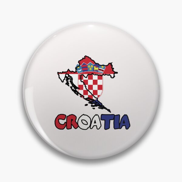 Item preview, Croatia Flag Map designed and sold by AnimalsDH305.