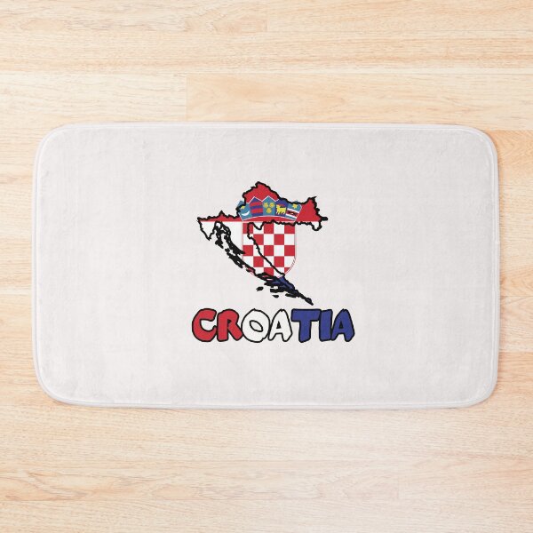 Item preview, Croatia Flag Map designed and sold by AnimalsDH305.