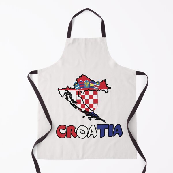 Item preview, Croatia Flag Map designed and sold by AnimalsDH305.