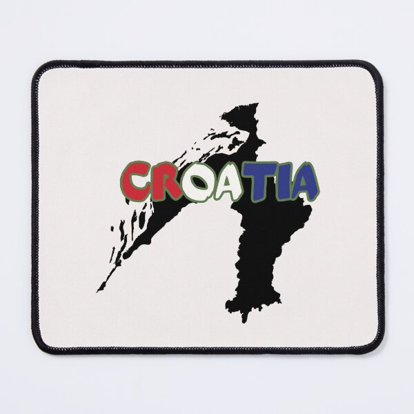 Item preview, Croatia Flag Map designed and sold by AnimalsDH305.