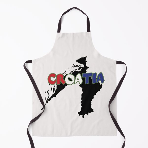 Item preview, Croatia Flag Map designed and sold by AnimalsDH305.