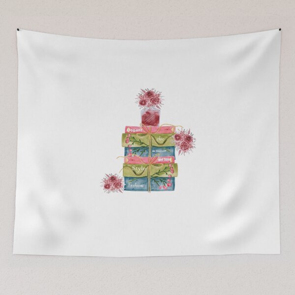 Item preview, books floral pattern  designed and sold by MallsD.