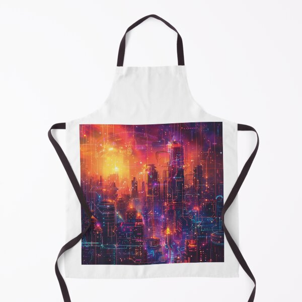 Item preview, Cyber Metropolis Circuit Dream designed and sold by palmyst.