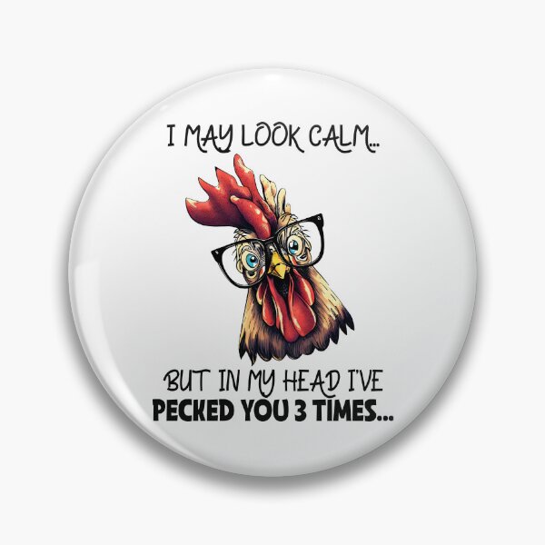 Item preview, Pecked You 3 Times... designed and sold by DavidBriot.