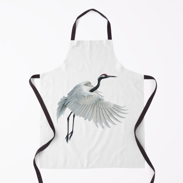 Item preview, Red-Crowned Crane in Elegant Flight designed and sold by palmyst.