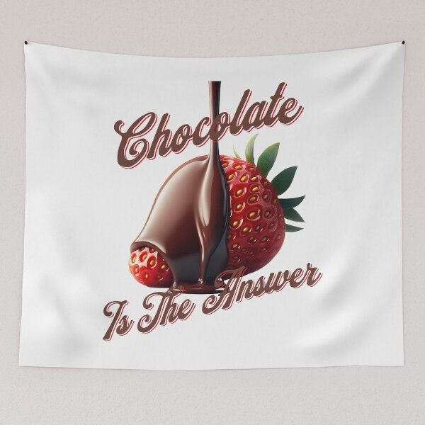 Item preview, Chocolate Is The Answer designed and sold by JansenGS.