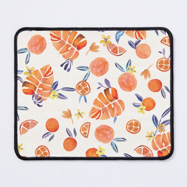 Item preview, Watercolor Sicilian Oranges Pattern designed and sold by aneladesigns.