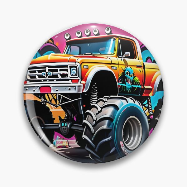 Item preview, Cool Graffiti Art Monster Truck designed and sold by TheArtOfPat.