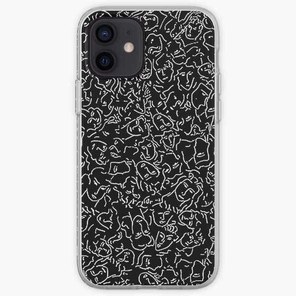 Elio Shirt Face Print de Call Me By Your Name - Todos los colores (Fondo negro) Funda blanda para iPhone