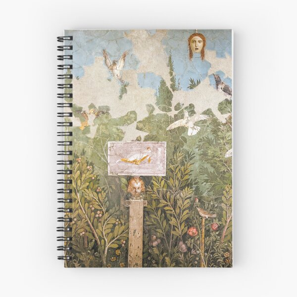 Item preview, Pompeian fresco depicting a garden designed and sold by likiska.