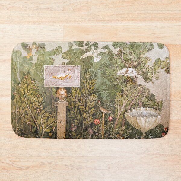 Item preview, Pompeian fresco depicting a garden designed and sold by likiska.