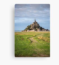 Mont Saint Michel abbey Canvas Print