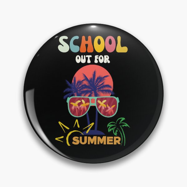Item preview, School Out Summer , School's Out For Summer , Peace Out School , Last Day of School , Retro Smiley Face , Teacher Summer Vacation, Beac designed and sold by Creativedsigna.