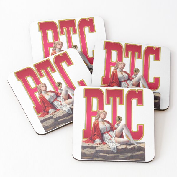 Item preview, BTC Saint girl,Bitcoin woman,btc art,BTC,Bitcoin,Bitcoin Art,Btc poster art designed and sold by 1SINGHA.