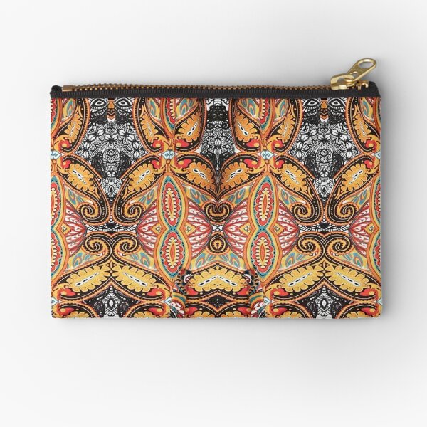 Pattern, design, tracery, weave, amazing, surprising, wonderful, remarkable, extraordinary Zipper Pouch