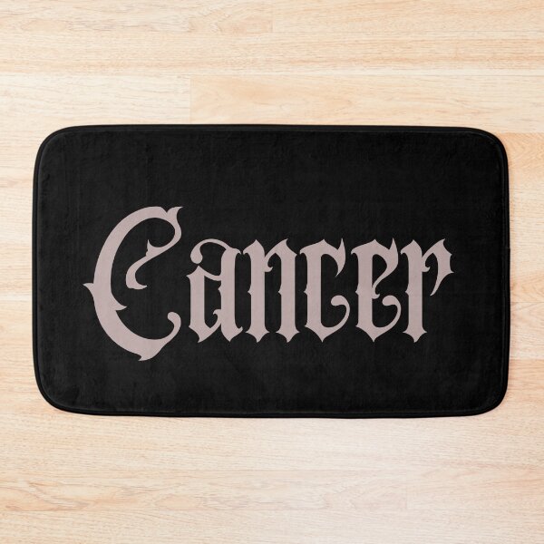 Item preview, Gothic Lettering Cancer Zodiac Sign designed and sold by Hellofriendco.