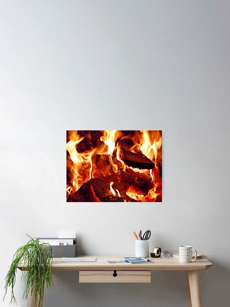 Thumbnail 2 of 3, Poster, Fire designed and sold by Revulet.