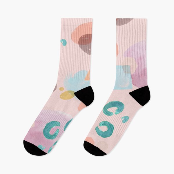 Item preview, Pastel Watercolor Shapes: A Delicate Palette designed and sold by herloque.