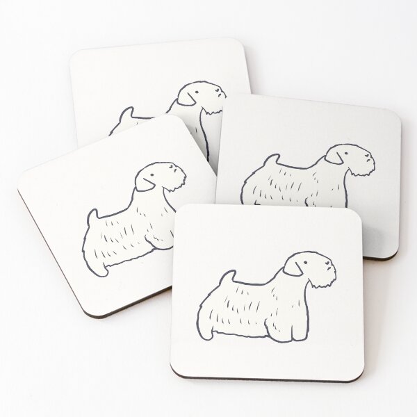 Item preview, Sealyham Terrier Dog illustration  designed and sold by Mayarart.