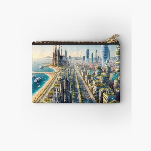 Item preview, Barcelona - Futuristic Cities designed and sold by Eric Nagel.